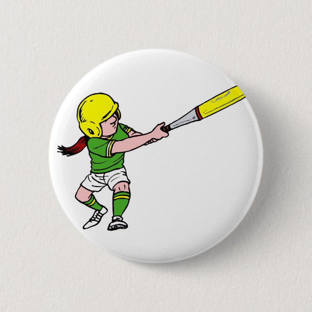Swing! 2 Inch Round Button (Front)