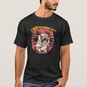 Swing Astronaut Pet Owner Dog T-Shirt