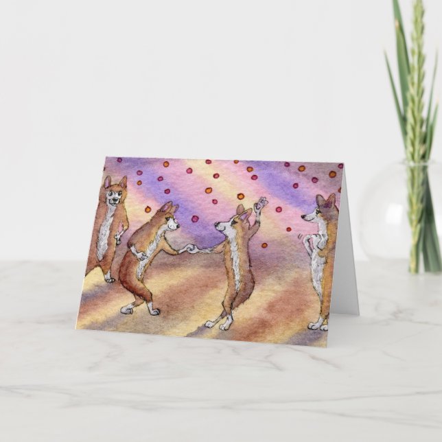 Swing, Baby, Swing! Birthday CARD (Front)