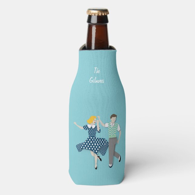 Swing Dance Bottle Cooler (Bottle Front)