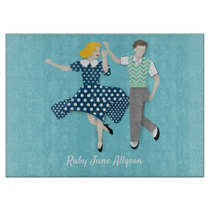 Swing Dance Cutting Board