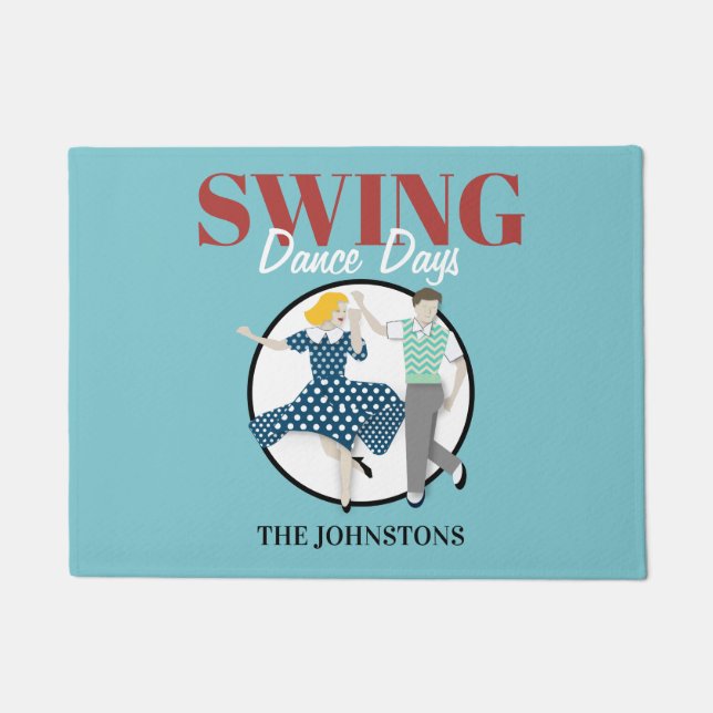 Swing Dance Doormat (Front)