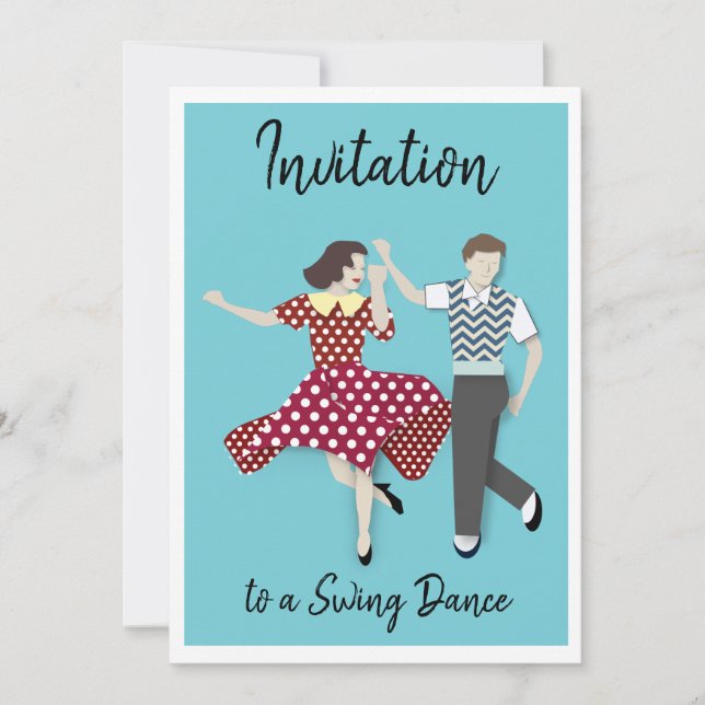 Swing Dance Invitation (Front)