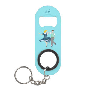 Swing Dance Keychain Bottle Opener