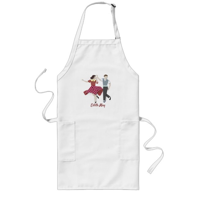 Swing Dance Long Apron (Front)