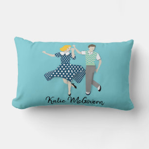 Swing Dance Lumbar Pillow