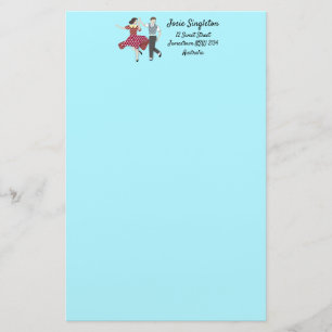 Swing Dance Stationery