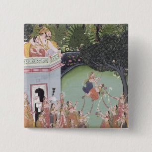 Swing Festival 2 Inch Square Button