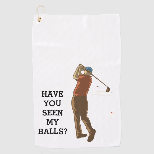Swing in Style: Custom Golf Towels (Front)