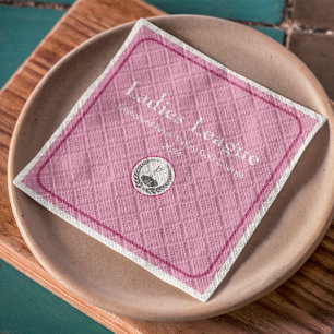Swing into Style: Pink Ladies Golf League Napkin