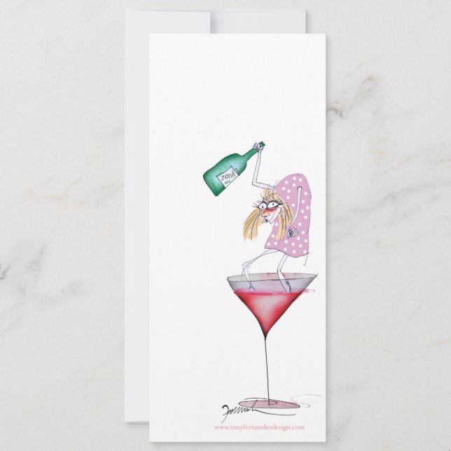 swing it grooove it!, invitation de tony fernandes (Devant)