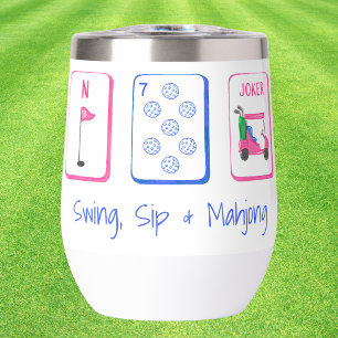 Swing, Sip, Mahjong / Golf-Themed Mahjong Party