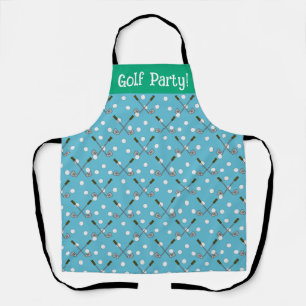 Swing & Sizzle: Custom Golf Party Apron