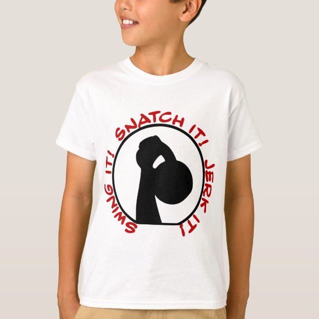 Swing Snatch Jerk Classic T-Shirt (Front)