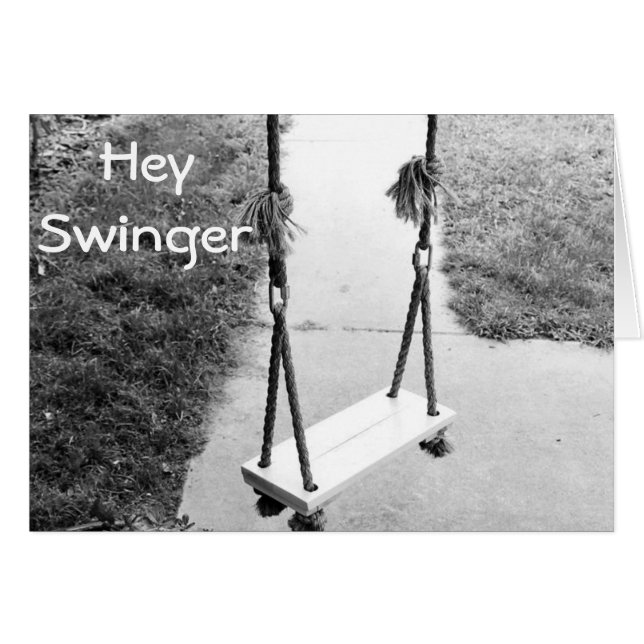 **SWINGER** CELEBRATES THE **BIG ONE** (Front Horizontal)