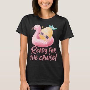 Swinger Cruise Flamingo Upside Down Pineapple T-Shirt