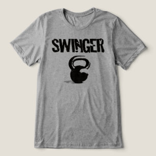 SWINGER Gym Bootcamp CrossFit Tri-Blend Shirt