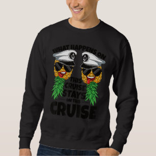 Swinger What Happens On this Cruise Stays on This Sweatshirt
