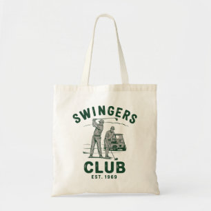 Swingers Club Funny Sarcastic Golfing Golfer Tote Bag