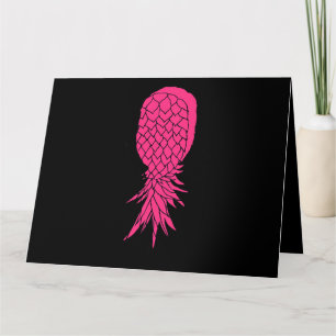 Swingers Lifestyle Upside Down Pineapple Card