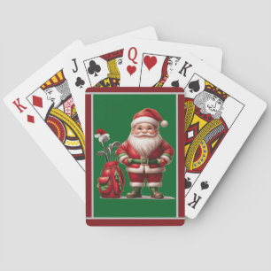 Swingin' Santa's  Playing Cards