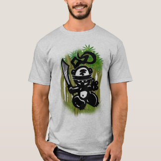 Swinging-Bamboo-Panda-Style T-Shirt