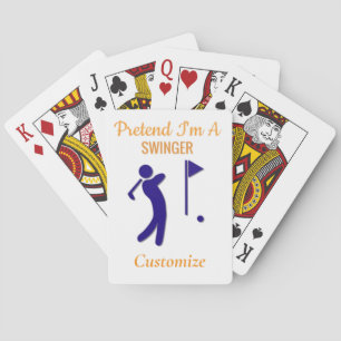 Swinging Golfer Thunder_Thunder_Cove Playing Cards