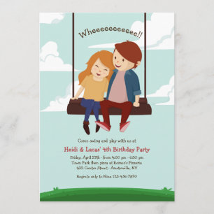 Swinging High Invitation