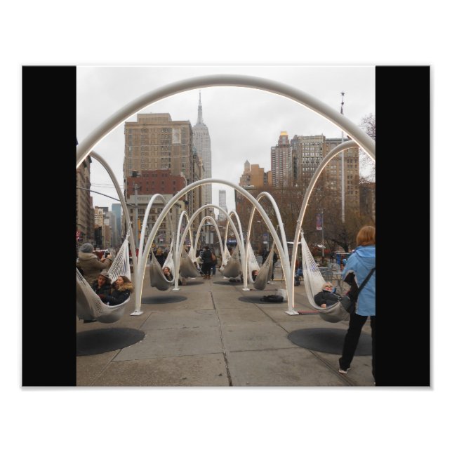Swinging New York City Photo Print (Front)