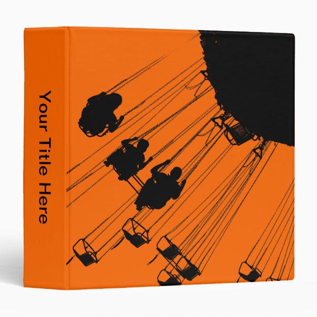 Swings and Roundabouts - Orange Binder (Front/Spine)