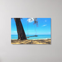 Swings & Tree on the Sand