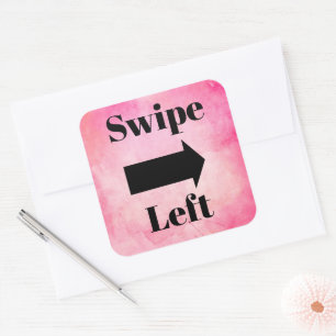 Swipe Left Sticker