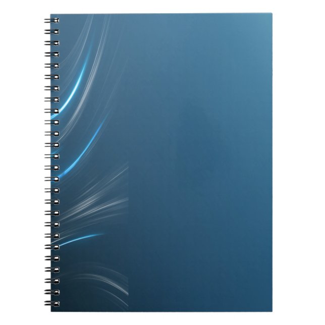 Swirl Blues Notebook (Front)