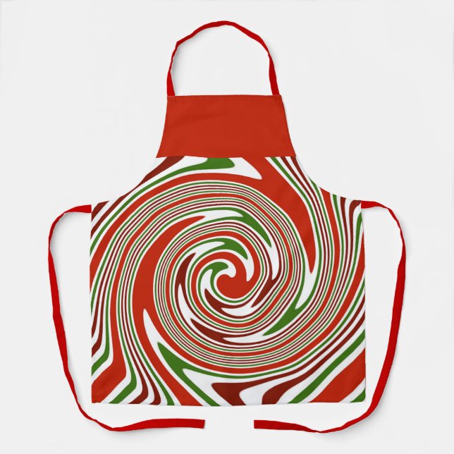 swirl candy apron (Front)
