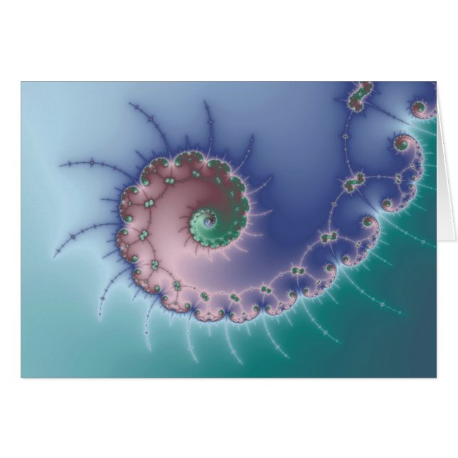 Swirl - Carte Fractale (Devant horizontal)