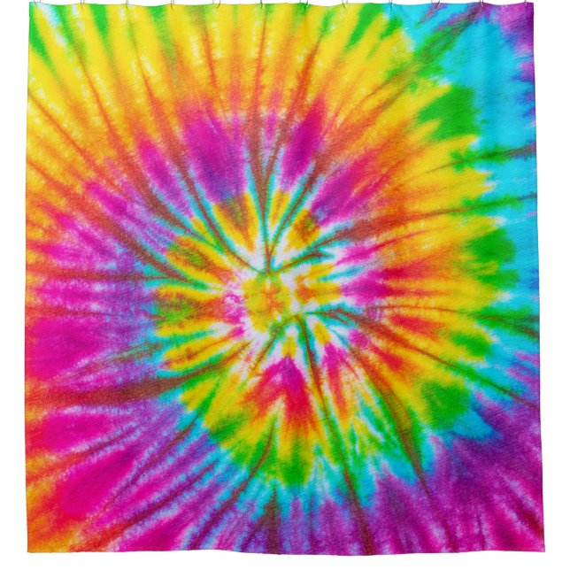 swirl colourful tie dye pattern abstract backgroun (Front)