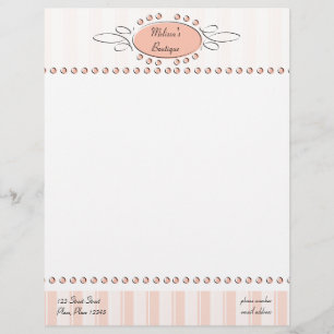 Swirl Decor Letterhead