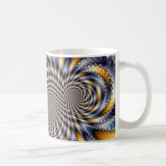 Swirl Fractal 2 - Fractal Mug (Right)