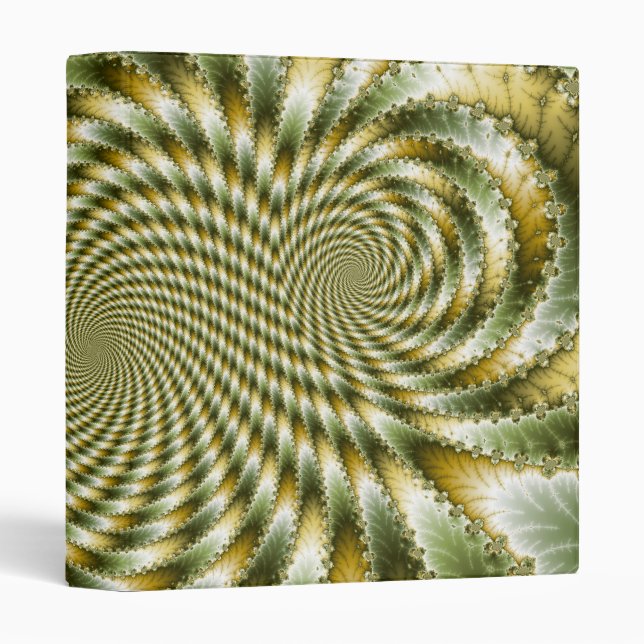 Swirl Fractal 3 - Fractal Binder (Front/Spine)