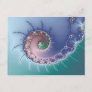 Swirl - Fractal Postcard