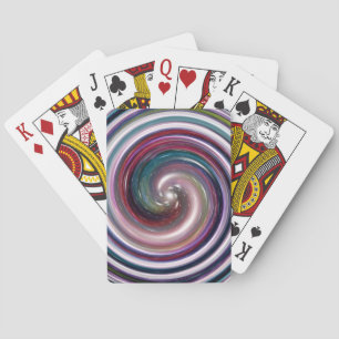 Swirl Galaxy and Orion Nebula Playing Cards