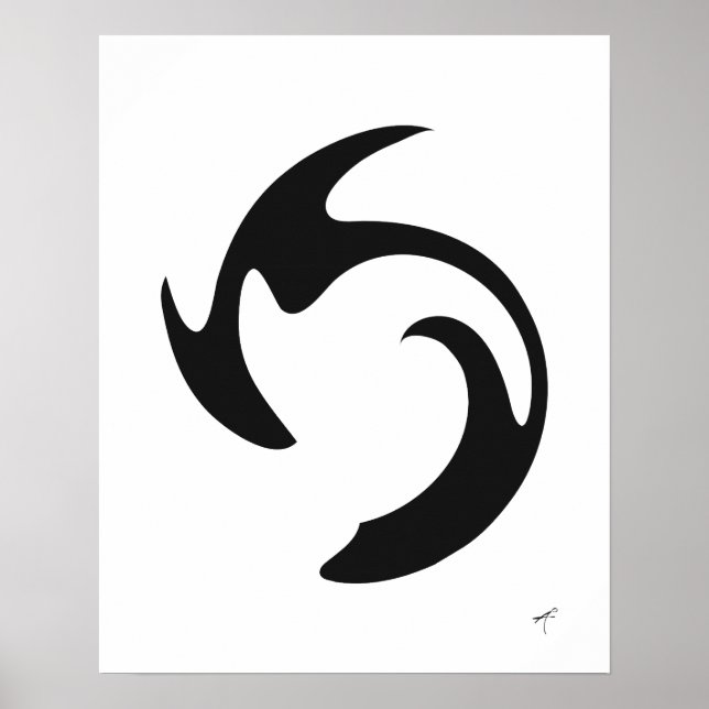 Swirl Graffiti Poster (Front)