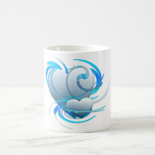 Swirl Hearts Coffee Mug