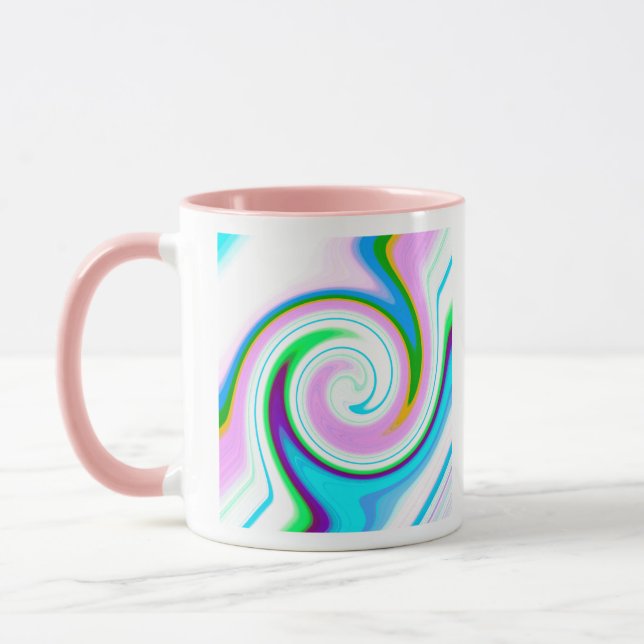 Swirl Pastel Mug (Left)