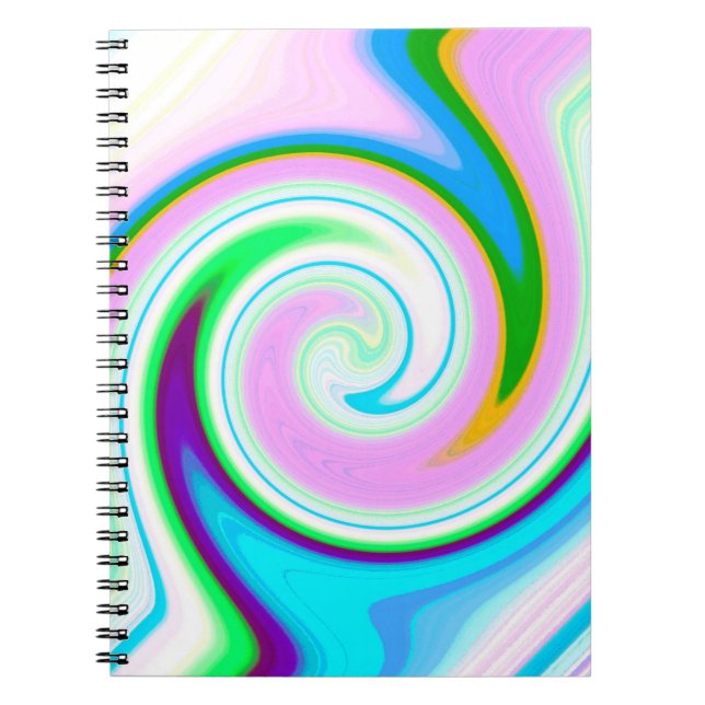 Swirl Pastel Notebook (Front)