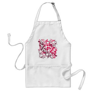 Swirl Pink Abstract Standard Apron