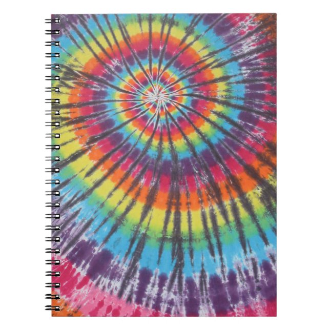 Swirl Tie Dye Notebook (Front)
