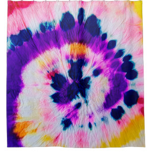 Swirl Tie Dye. Rainbow Fabric Tie Dye. Boho Fashio