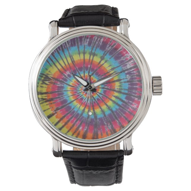 Swirl Tie Dye Watch (Front)