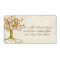 Swirl Tree Roots Antiqued Parchment Wedding